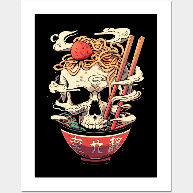 Ramen of Death Wall Art by 2ToastDesign